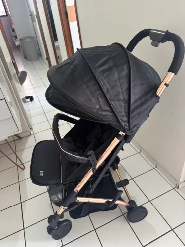 Carrinho de bebê dobrável burigotto zap cobre