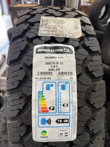 Pneu 265/70R15 123T  RWL Grabber ATX