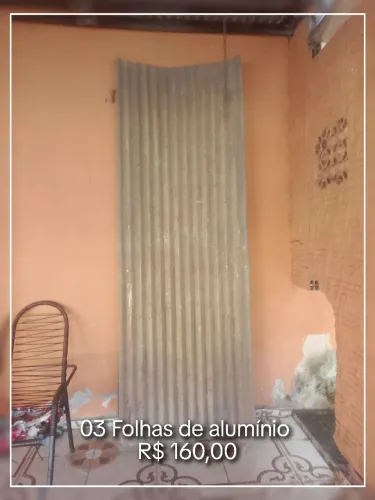 Telhas de alumínio (usadas)