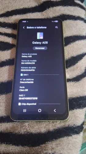 Vendo celular Samsung A05 128 Gigas