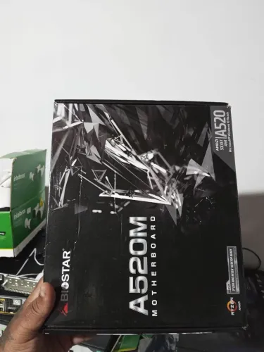 PLACA MÃE AMD AM4 A520M - SEMINOVA