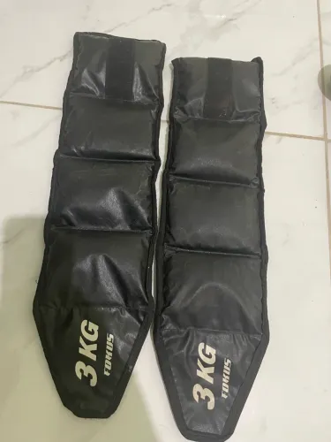 KIT DE MUSCULAÇÃO - QUASE NOVO