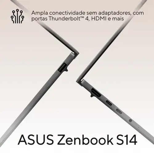 Notebook Asus Zenbook Oled S14 Trocas Modelo Novo