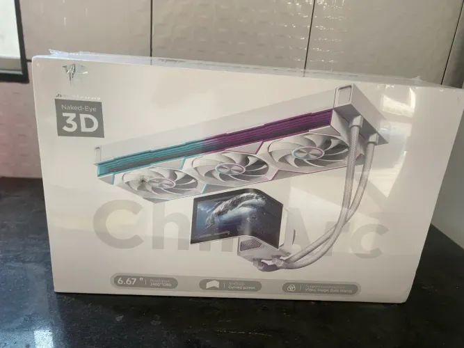Water cooler jungle leopard 360 com tela amoled. Novo lacrado!