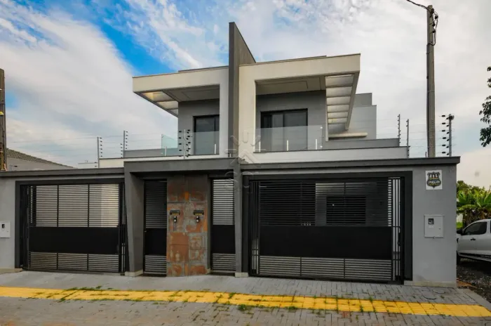 Sobrado novo de alto padrão à venda no Lancaster em Foz do Iguaçu/PR - 192m² | Mobiliado |