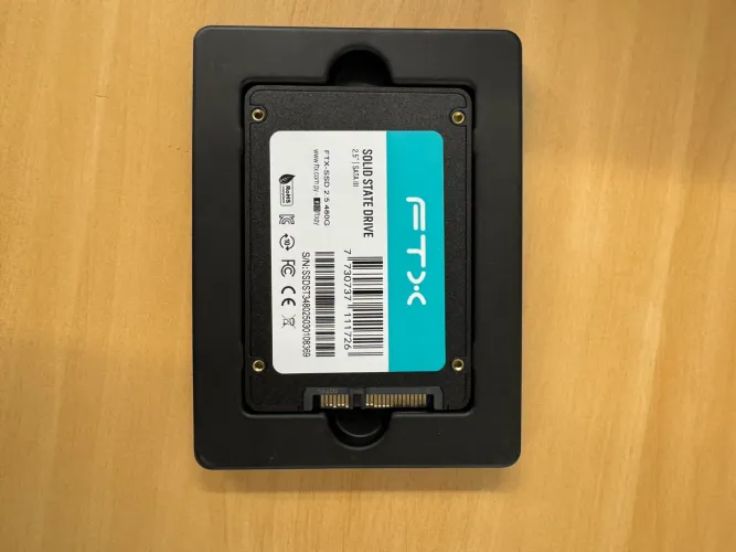 SSD FTX, 480GB, 2.5", SATA 3, Leitura 550MB/s, Gravação 470MB/s