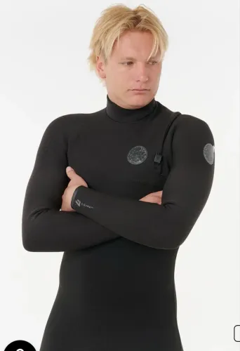 Long John E-BOMB 3/2 ZIP FREE Rip Curl, novo.