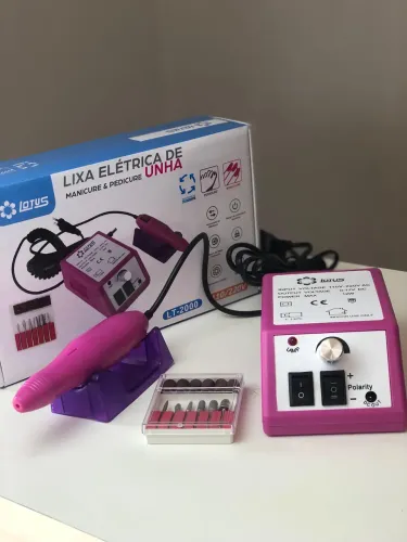 Lixa elétrica lótus 