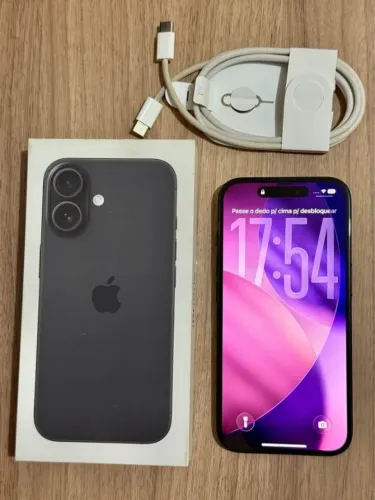 iPhone 16 - 128Gb, bateria 95%