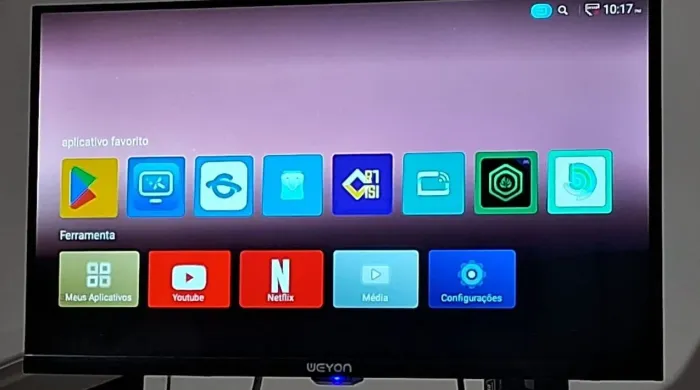 Tv esmart 24 polegadas nova 