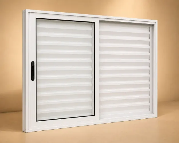 JANELA ALUMÍNIO BRANCO VENEZIANA 1.00X1.20 3F - OFERTA IMPERDÍVEL