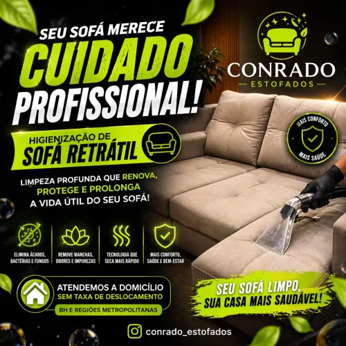 Limpeze de sofá, estofados, poltrona, cama