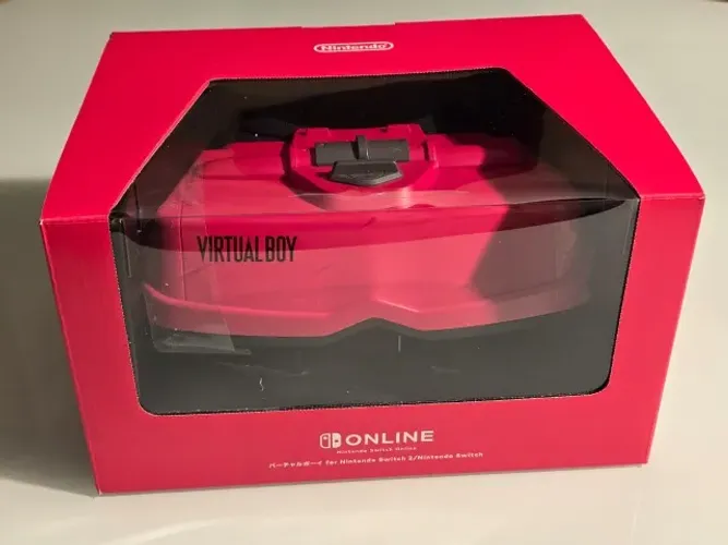 Virtual Boy para Nintendo Switch 1 e 2 (Sem uso)