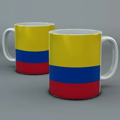 Caneca Colômbia Copa 2026 Personalizada