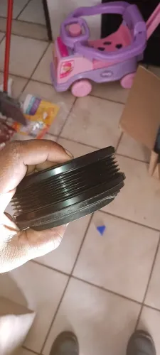 Polia de embreagem do compressor de ar condicionado celta / prisma