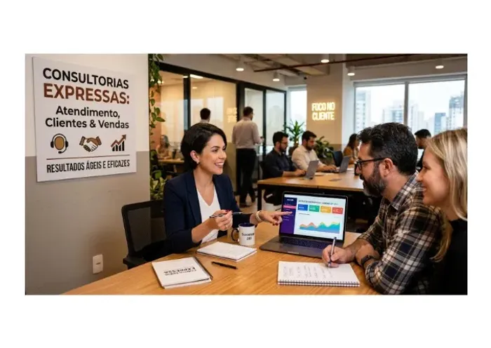 CONSULTORIAS EXPRESSAS para Atendimento, Clientes & Vendas.