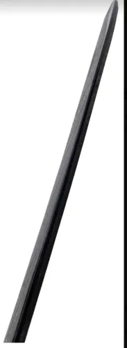 Aerofólio preto brilhante slim.
