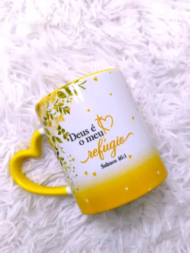 Caneca Personalizada Fé - Um presente que transmite paz, esperança e confiança em Deus
