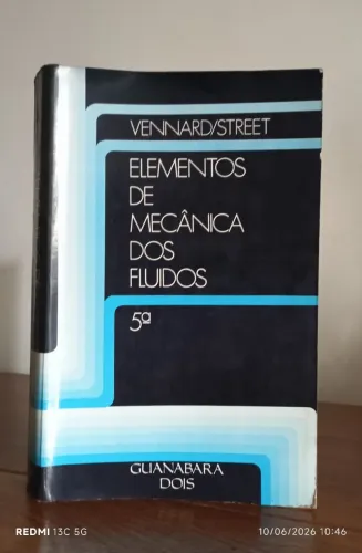 Livro elementos de mecânica dos fluidos, Vennard/Street