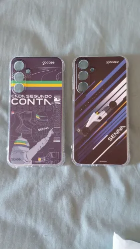 CAPINHAS GOCASE EDIÇÃO LIMITADA AYRTON SENNA - GALAXY A35 5G