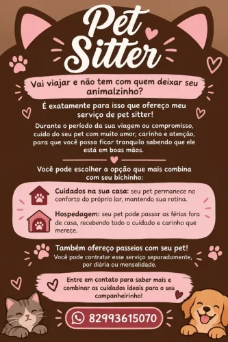 ?Serviço de pet sitter ?