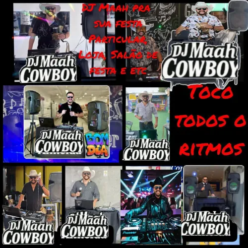 Barman, Dj todos os ritmos, Locutor, Bonecos e Meninas na Bandeira
