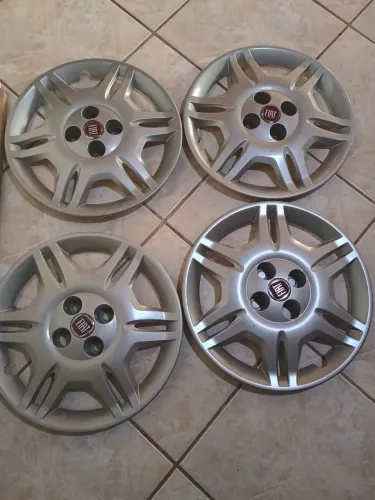 4- Calotas Novas Originais da Fiat-aro 15 