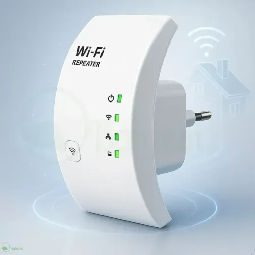 Repetidor Amplificador 1800Mbps Extensor Sinal WiFi 2.4GHz Branco