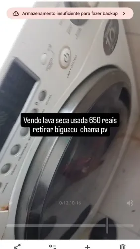 Lava e seca 10kg