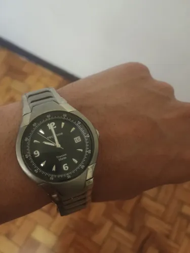 Relógio technos Titanium Passo cartão de crédito somente venda