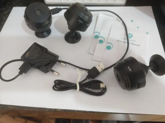 3 Mini câmeras