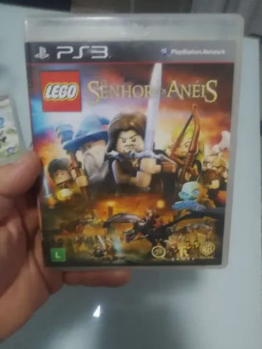 Jogo Lego Senhor dos Anéis de Playstation 3 completo