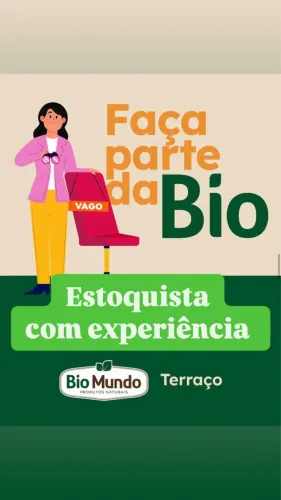 Vaga ESTOQUISTA - Terraço Shopping 