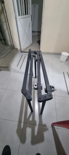 Rack Pearl Série Dr-80 com 4 clamps original ( modelo com 4 Lados - estendido )