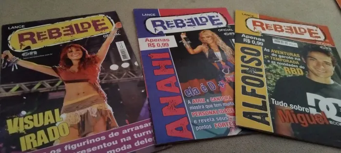 Revistas pôster RBD