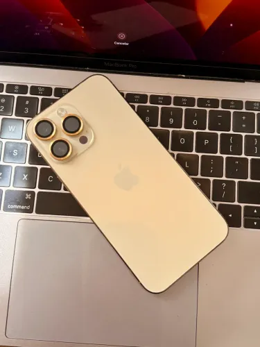 iPhone 14 Pro Max 128GB Bateria 82% dourado