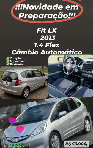 Honda Fit LX 1.4/ 1.4 Flex 8v/16v 5P Aut. 2013