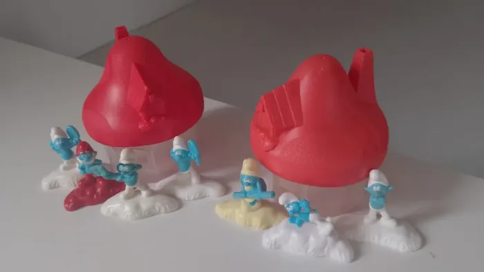 Mc lanche feliz Coleção os Smurfs (com casinha) de 2017