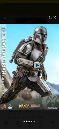 Mandalorian 1/4 normal hot toys 