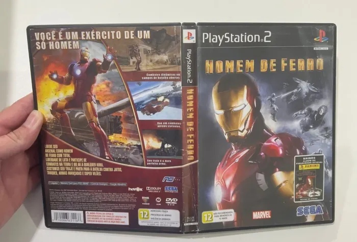 Homem de ferro ps2