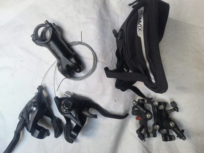 Peças de bike usadas