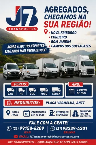 Agregamos para operações logísticas em todo RJ !