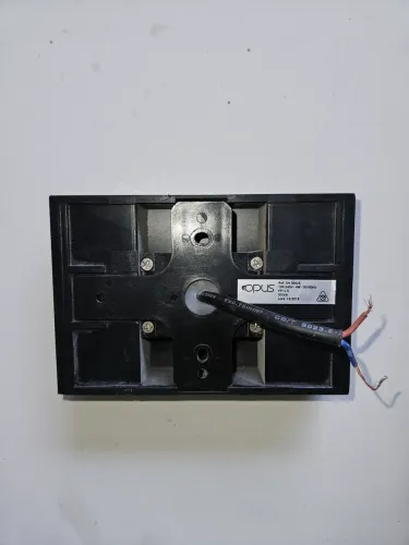 Arandela Preta Sobrepor LED 4W Duplo Facho