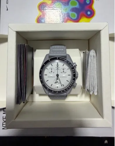 Omega x swatch moonswatch 1965 mission to the moon