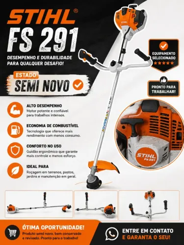 ROÇADEIRA LATERAL STIHL FS 291