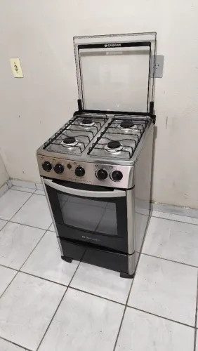 - Vendo "Fogão IMOX CONTINENTAL 4 BocaS _ Tudo OKn
