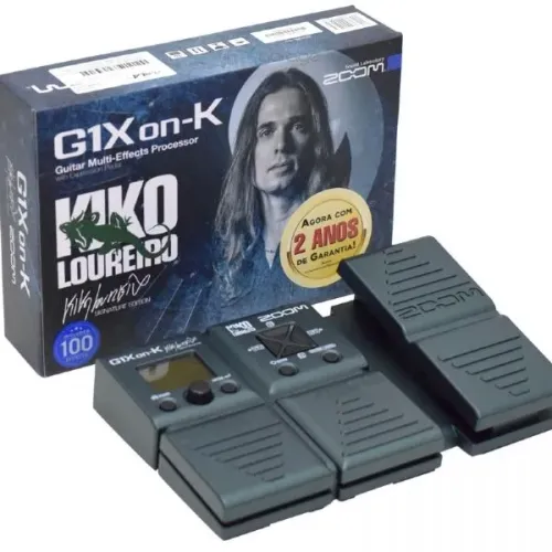 Pedaleira Zoom Kiko Loureiro
