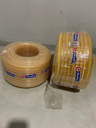 *VENDE-SE* Mangueira trançada reforçada multiuso, (3/8) dois rolos com 50 metros cada.