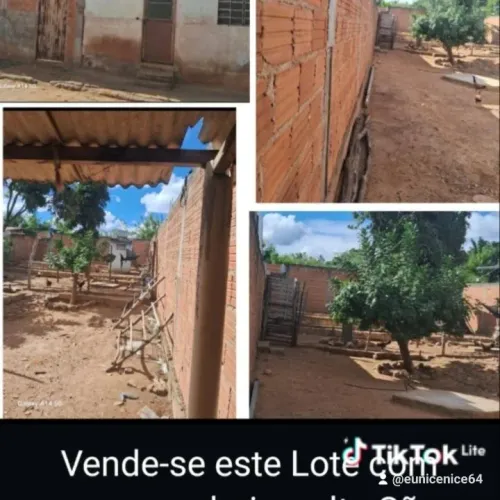 Terreno com casa dentro. A venda em monte azul. MG bairro alto são jão.