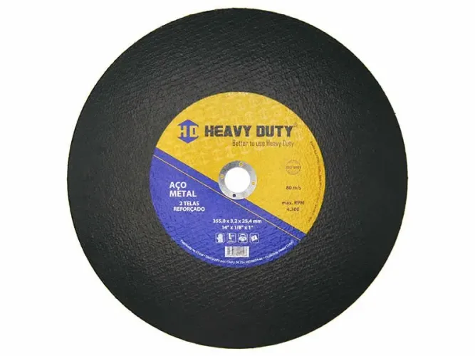 Disco Policorte Heavy Duty 14" 355,6X3,2X25,4